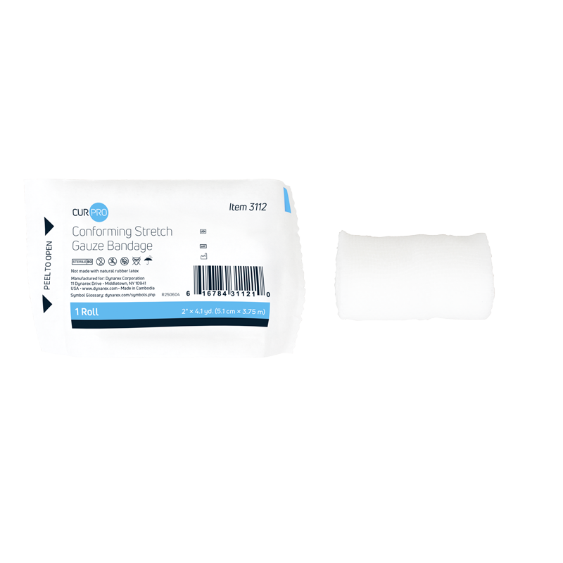 Conforming Stretch Gauze Bandages - Sterile & Non-Sterile