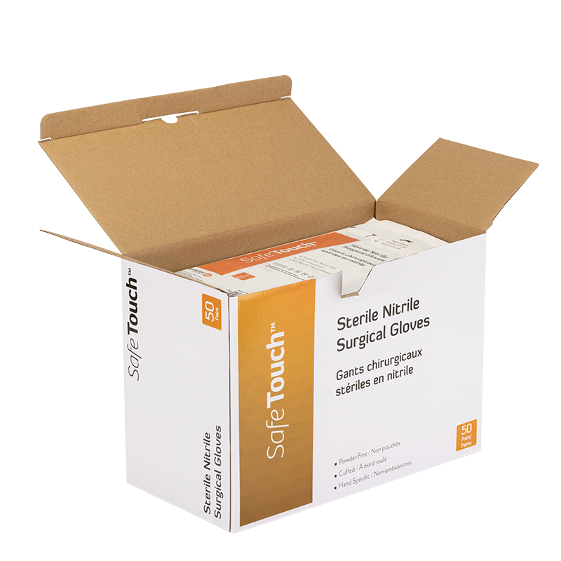Sterile Nitrile Surgical Gloves, Powder-Free