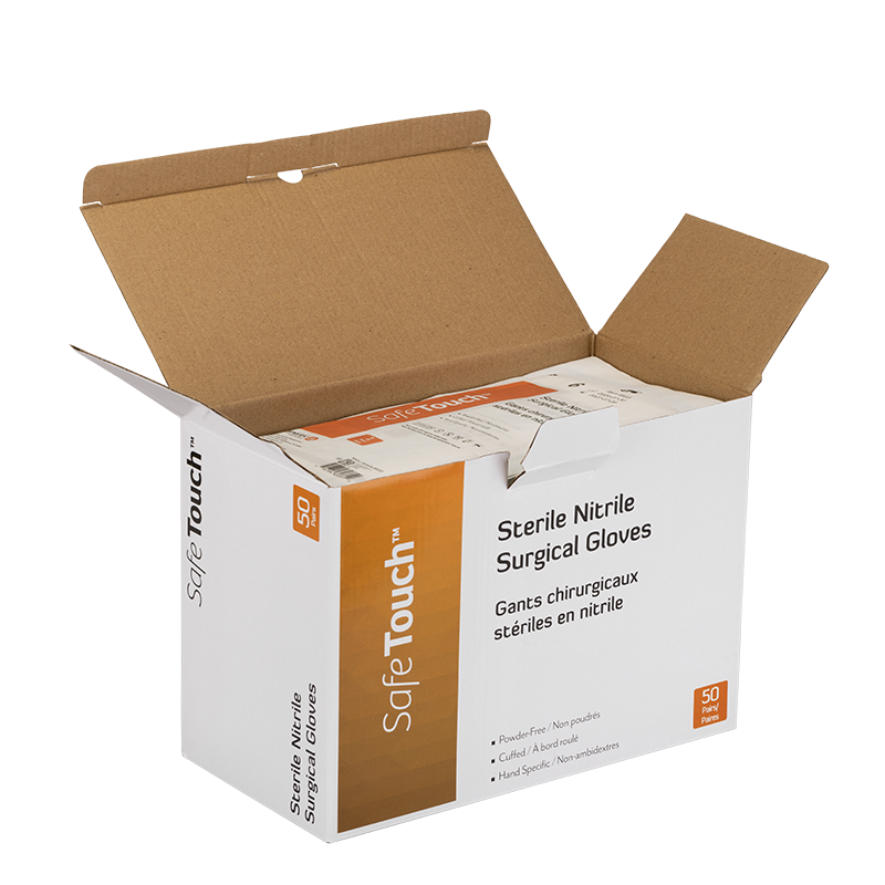 Sterile Nitrile Surgical Gloves, Powder-Free
