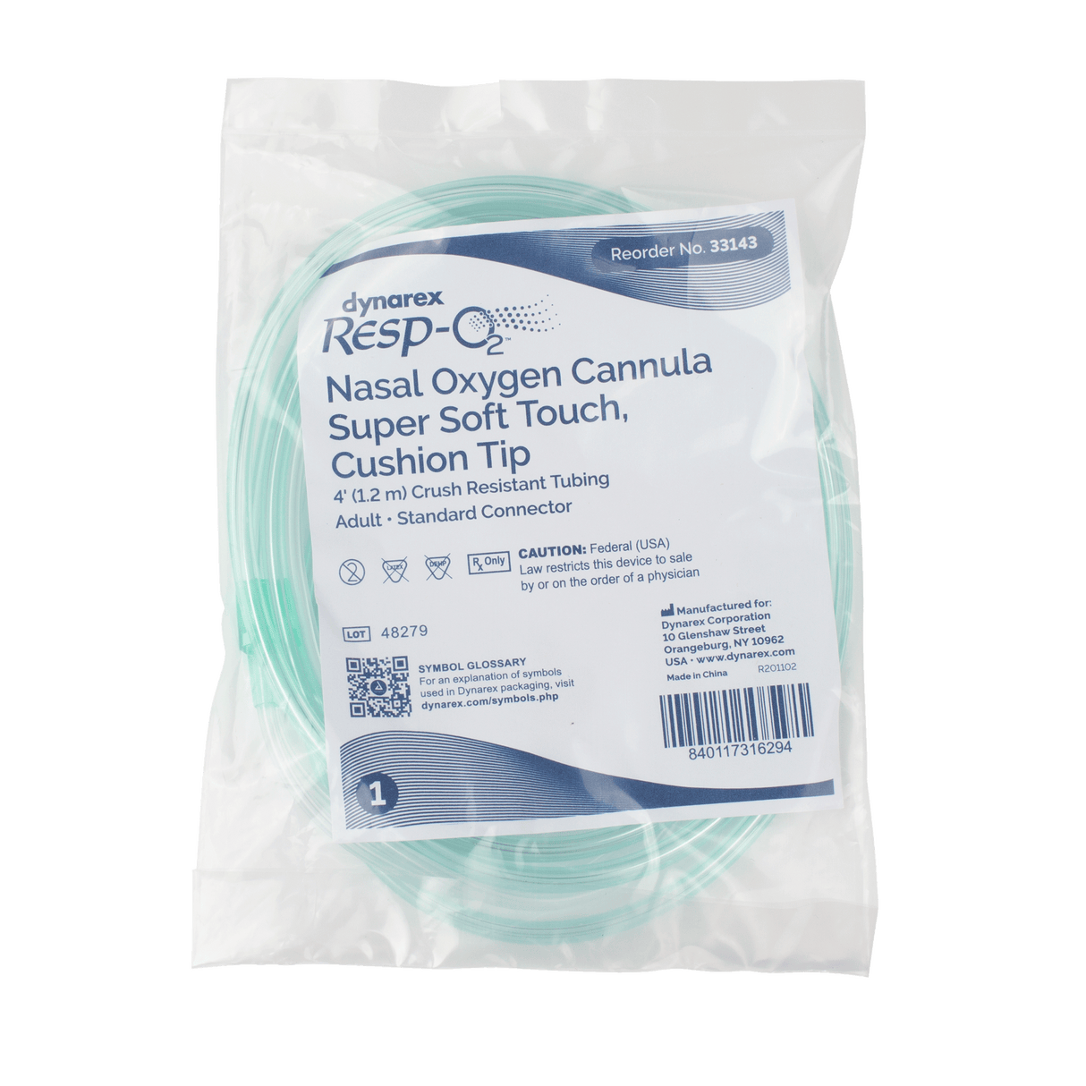 Nasal Oxygen Cannulas - Super Soft Touch - Cushion Tip