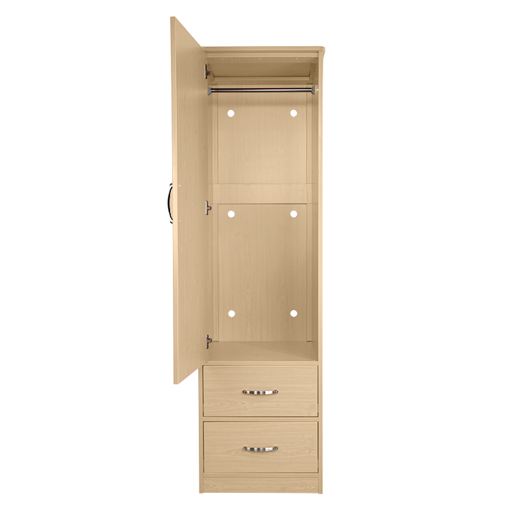 Furniture One Door / Two Drawer Wardrobe