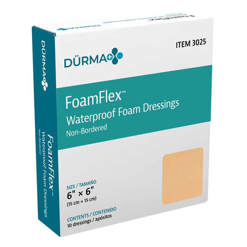 FoamFlex™ Non-Adhesive Waterproof Foam Dressings