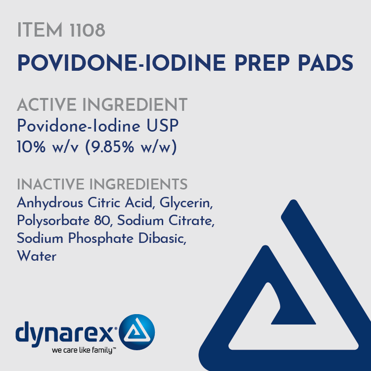 Povidone Iodine Prep Pad
