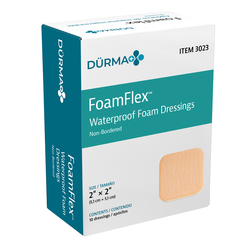 FoamFlex™ Non-Adhesive Waterproof Foam Dressings