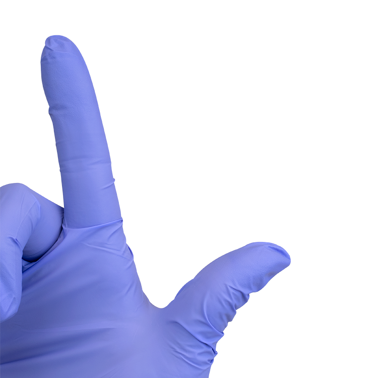 DynaPlus Nitrile Exam Gloves, Powder-Free