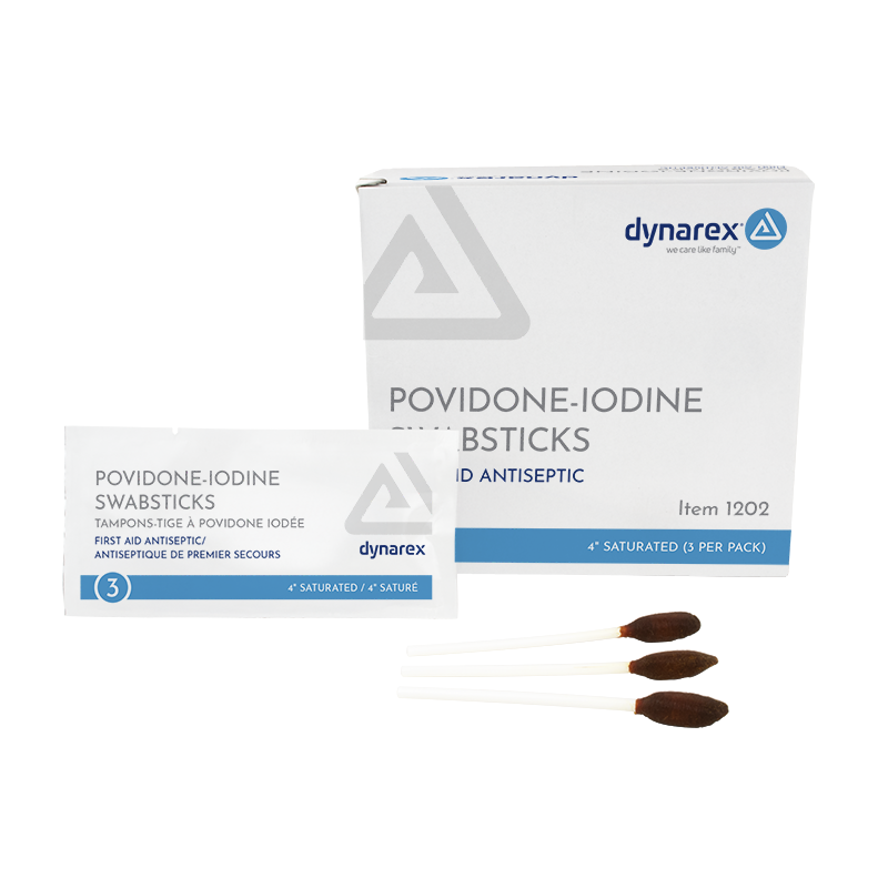 Povidone-Iodine Swabsticks