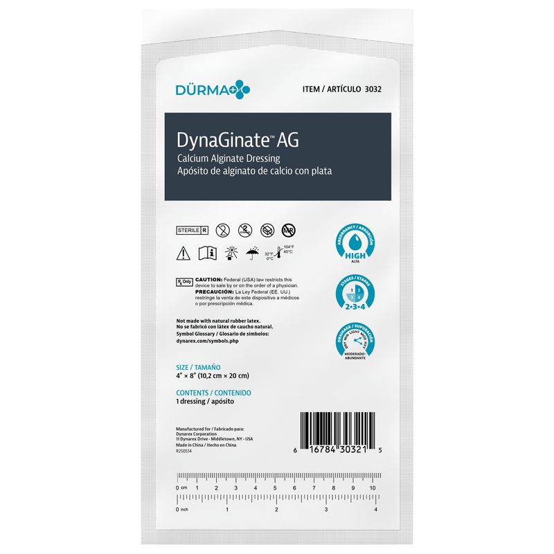 DynaGinate™ AG Calcium Alginate Dressings