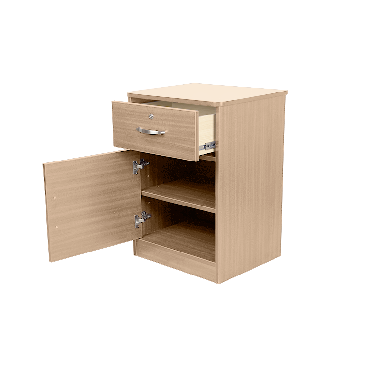 Furniture One Door / One Drawer Nightstand