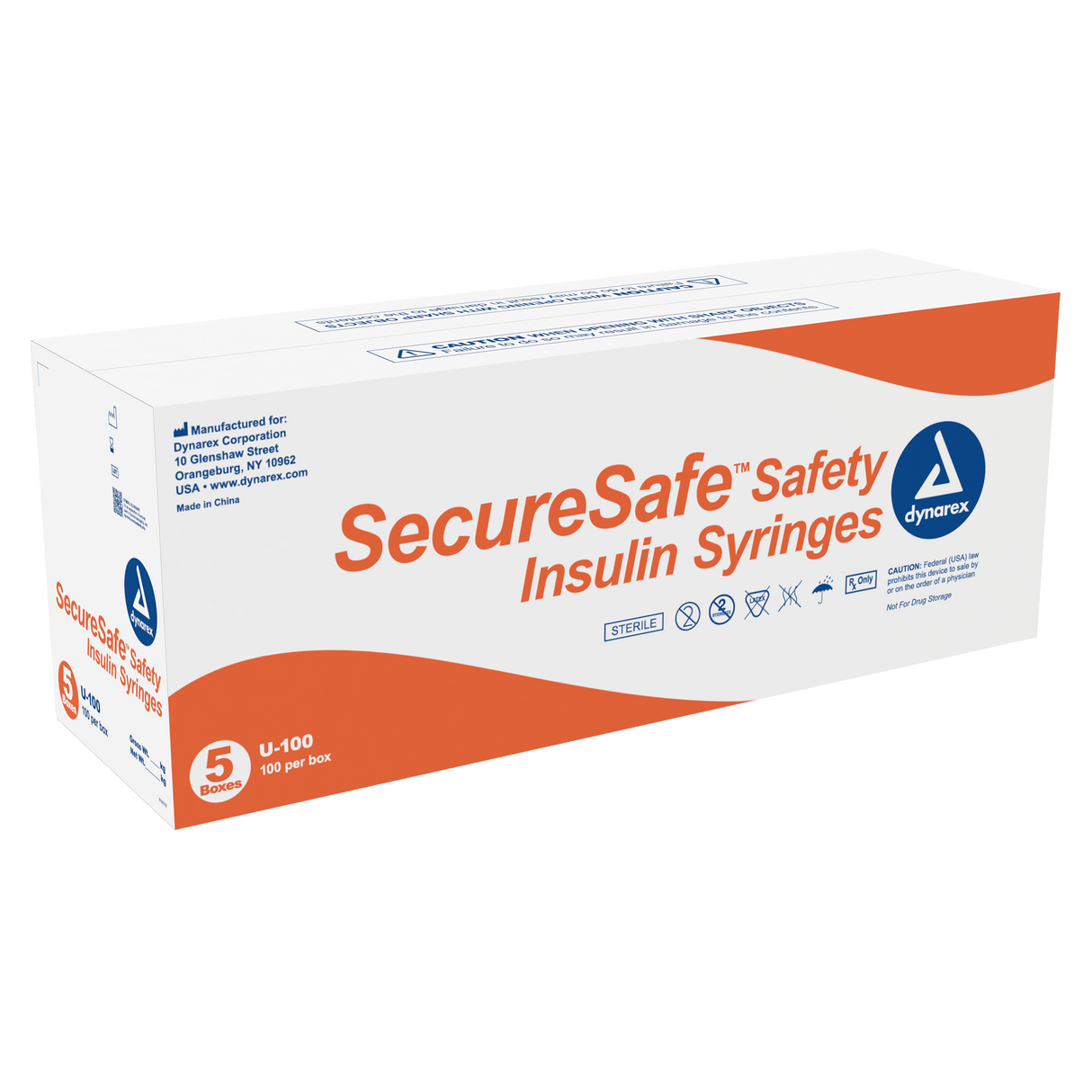 SecureSafe™ Safety Insulin Syringes