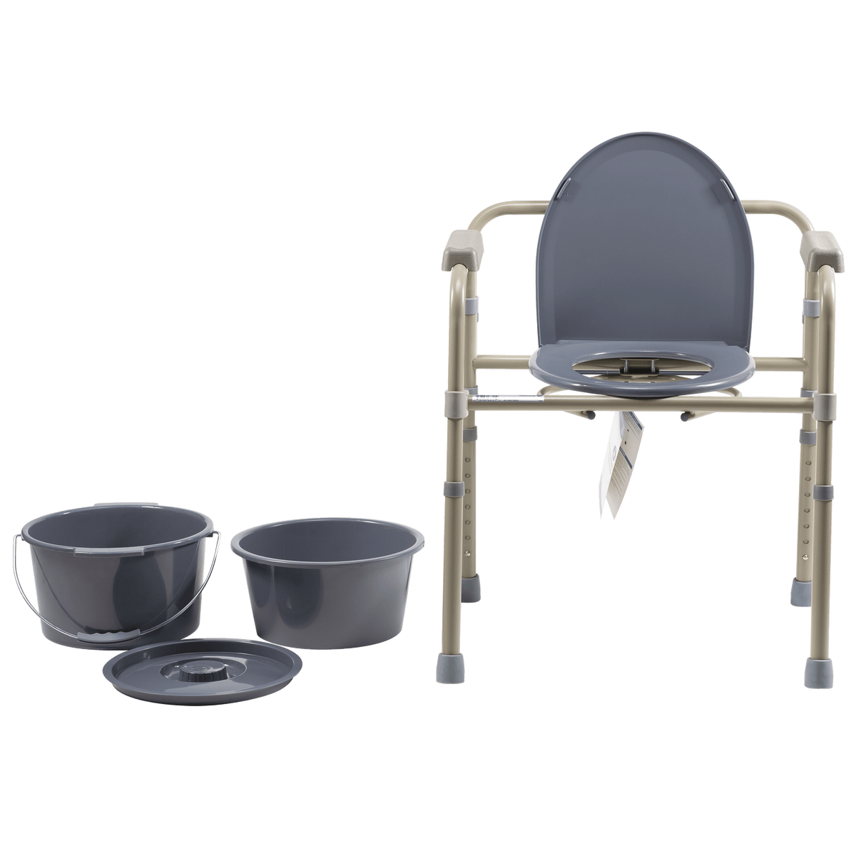 Folding Bedside Commode