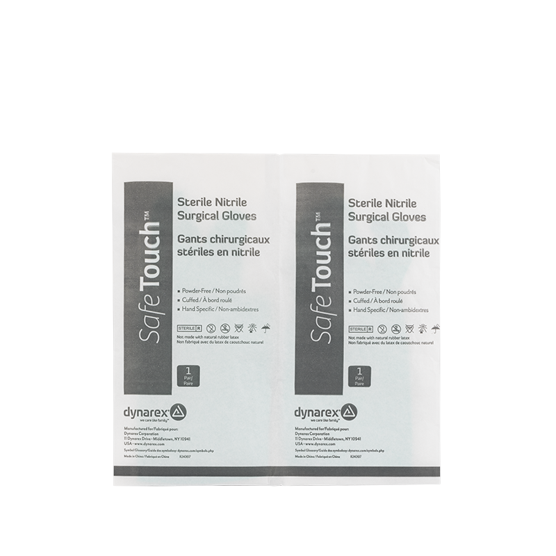 Sterile Nitrile Surgical Gloves, Powder-Free