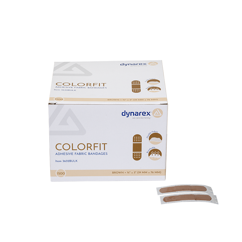 ColorFit Adhesive Fabric Bandages