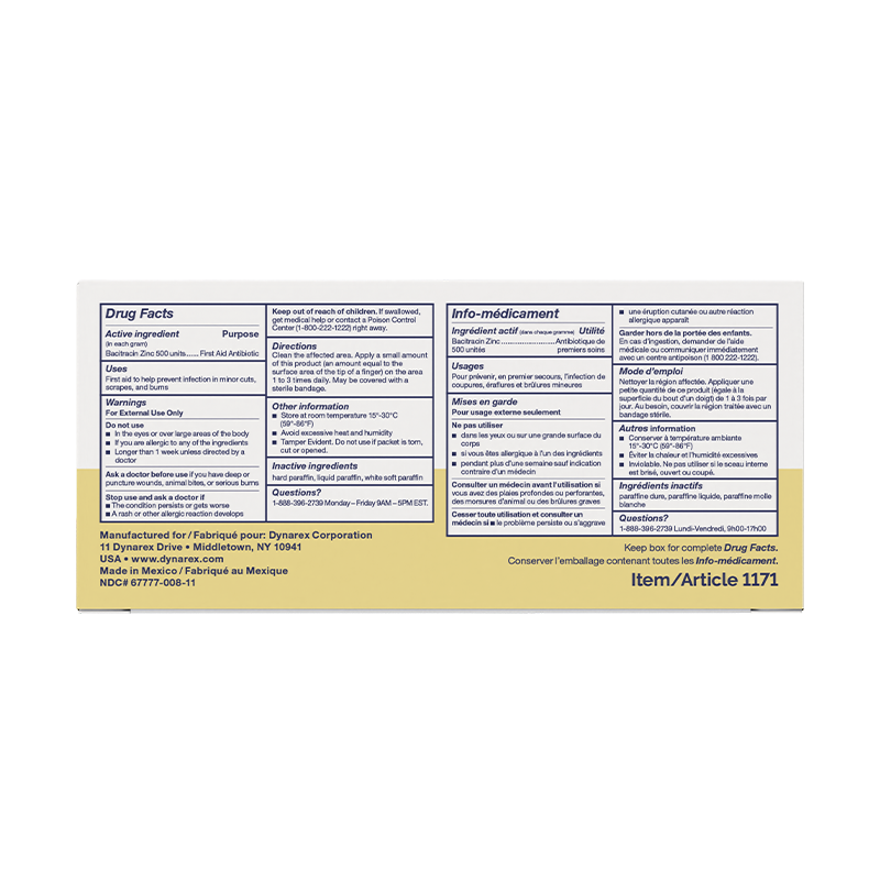 Bacitracin Zinc Ointments USP