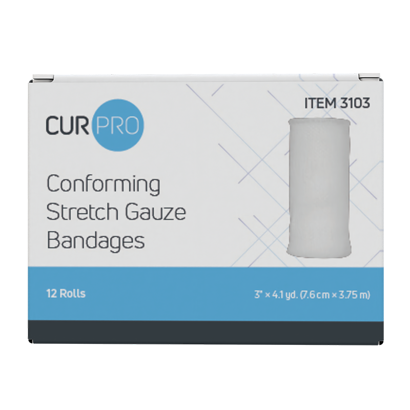 Conforming Stretch Gauze Bandages - Sterile & Non-Sterile