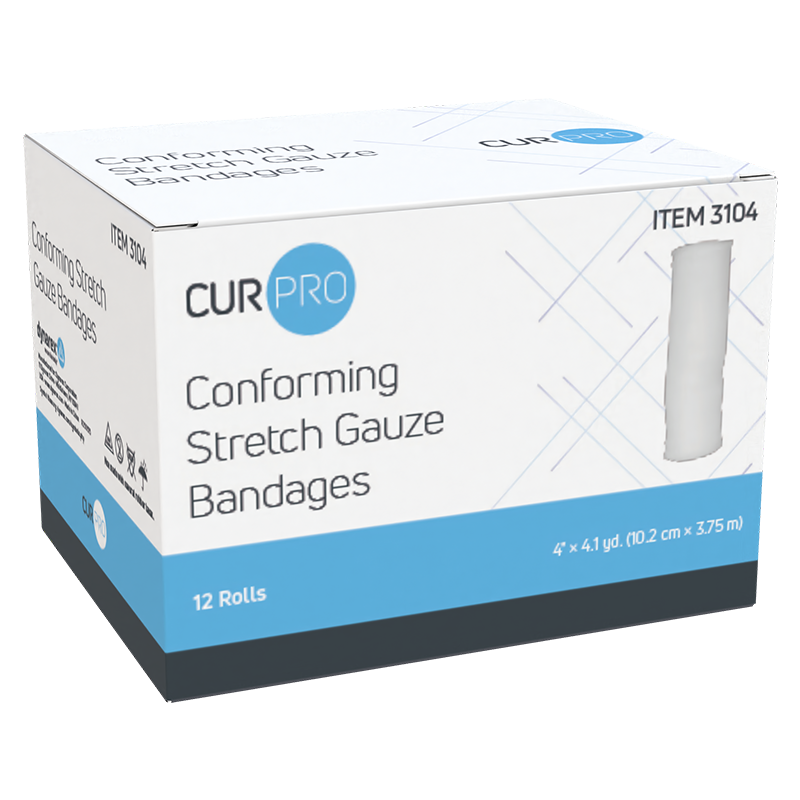 Conforming Stretch Gauze Bandages - Sterile & Non-Sterile