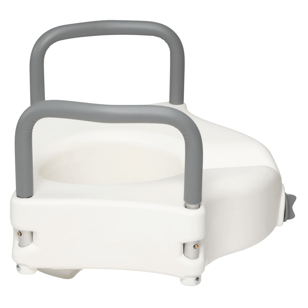 Locking Raised Toilet Seat with Arms