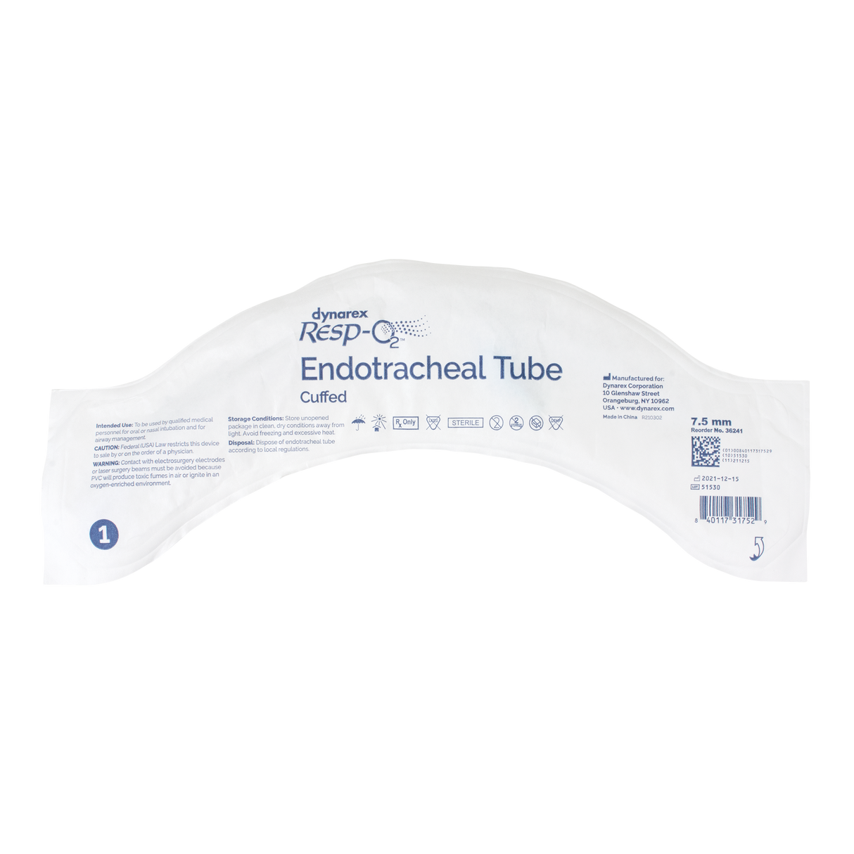 Endotracheal Tube - Cuffed
