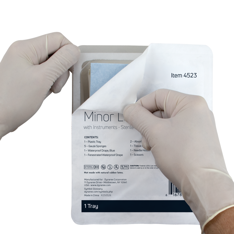 Minor Laceration Tray w/ Instruments