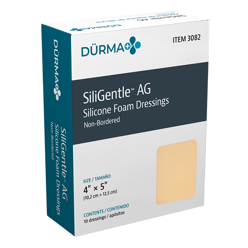 SiliGentle™ AG Silicone Foam Dressings