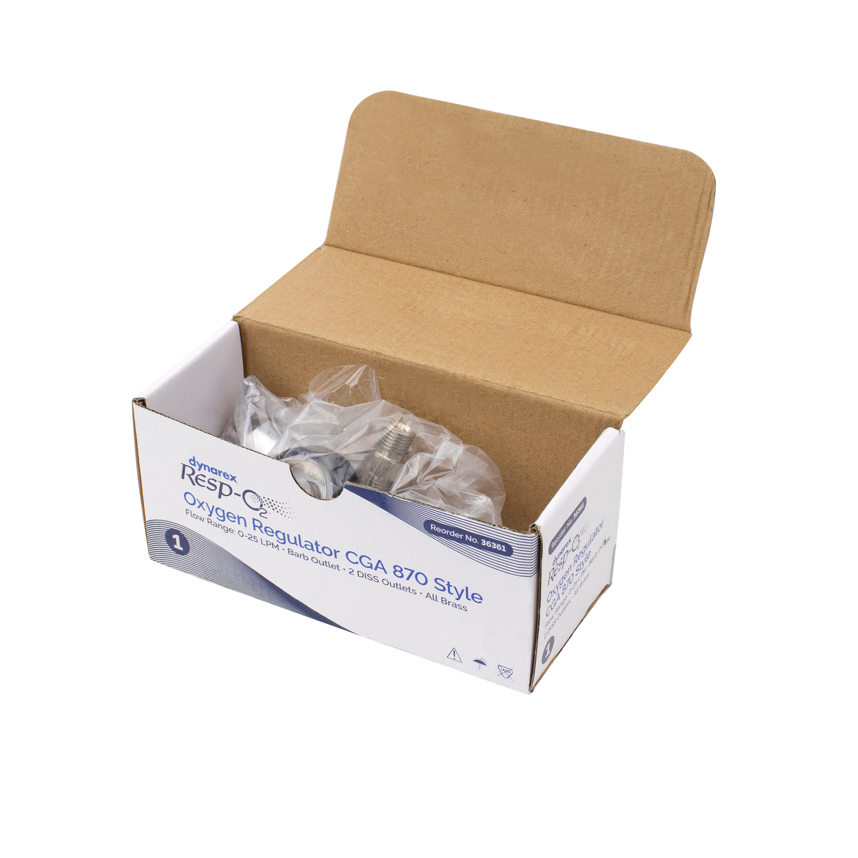CGA 870 Style Oxygen Regulators & Wrench