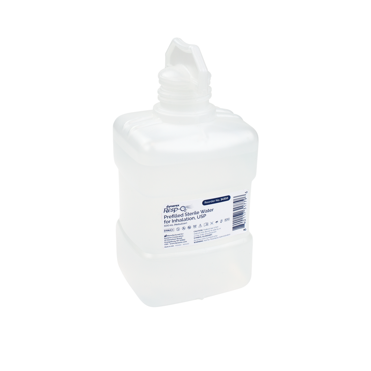 Prefilled Sterile Water for Inhalation (Nebulizer)