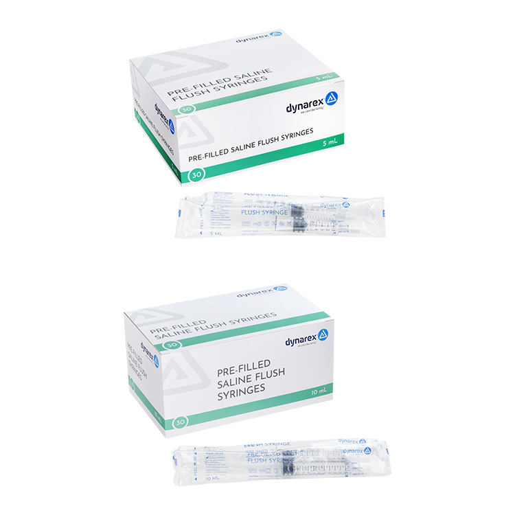 Pre-Filled Saline Flush Syringes