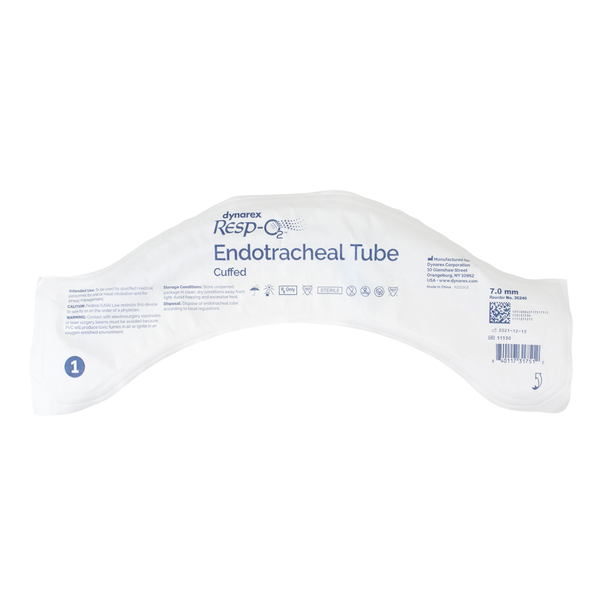 Endotracheal Tube - Cuffed