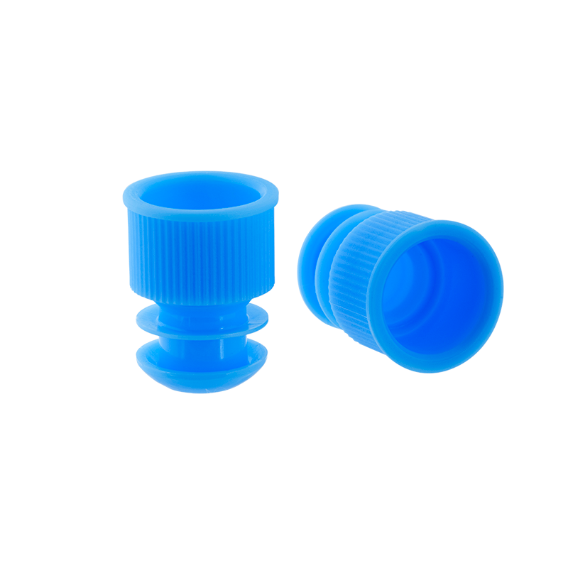 Flange Plug Caps for Test Tubes