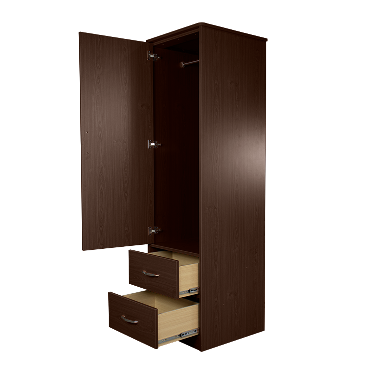 Furniture One Door / Two Drawer Wardrobe