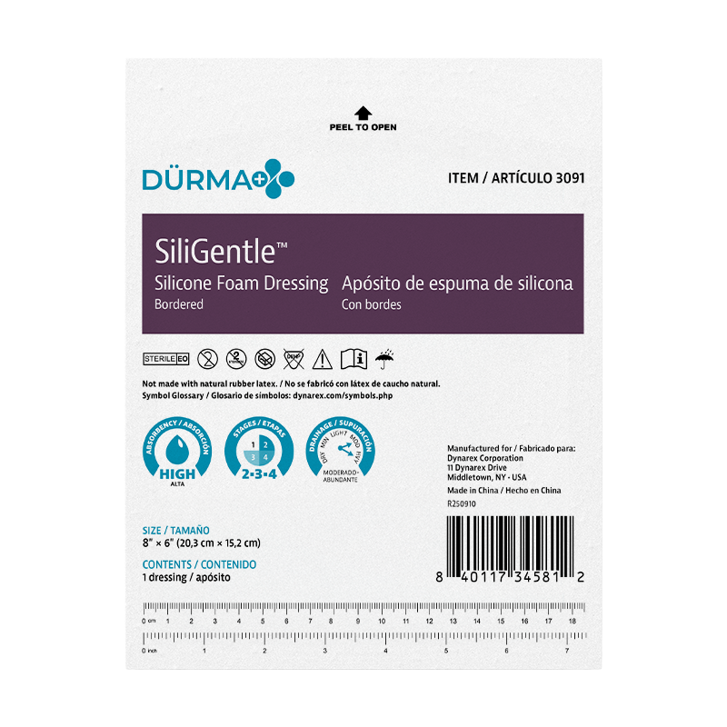 SiliGentle™ Silicone Foam Dressings