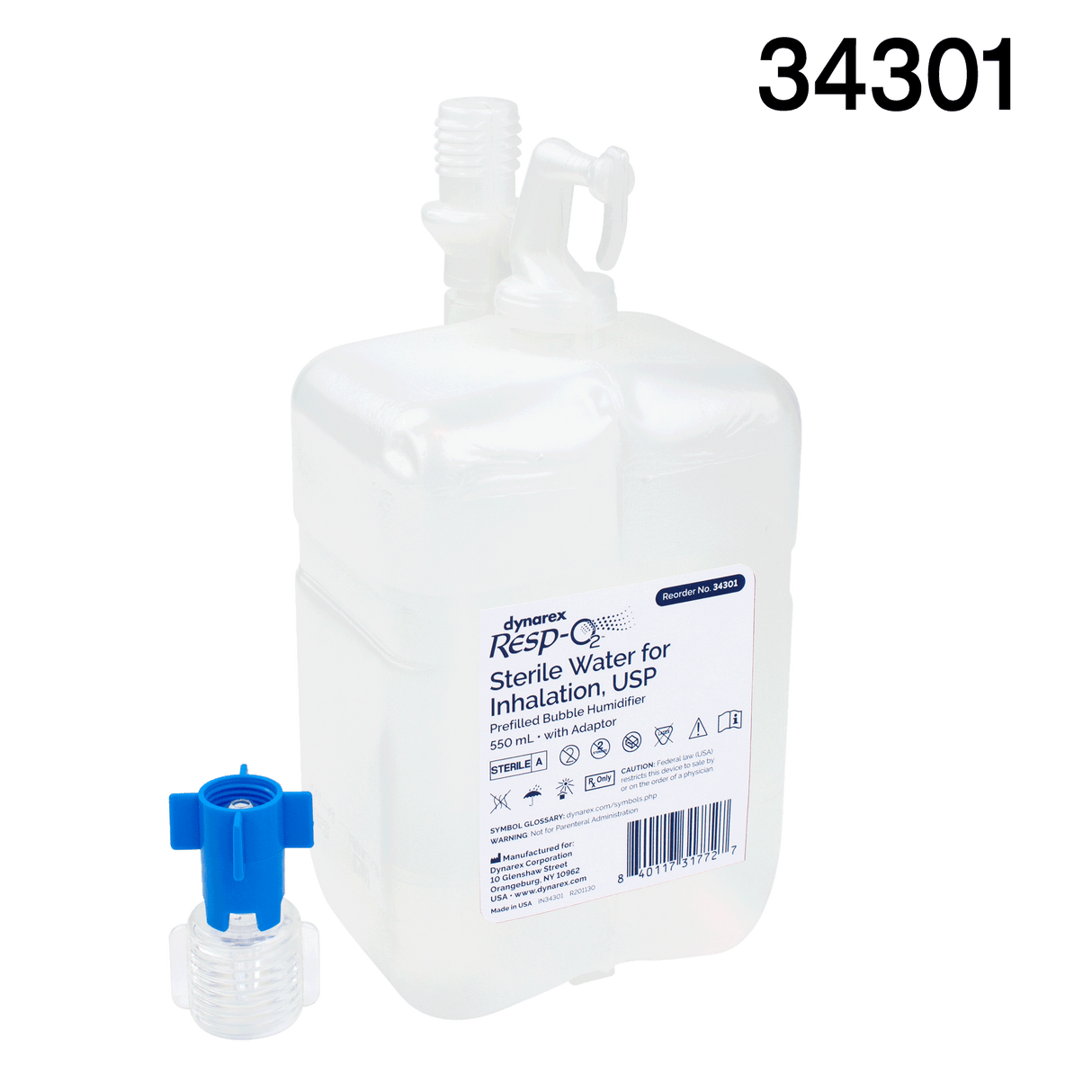Prefilled Bubble Humidifier