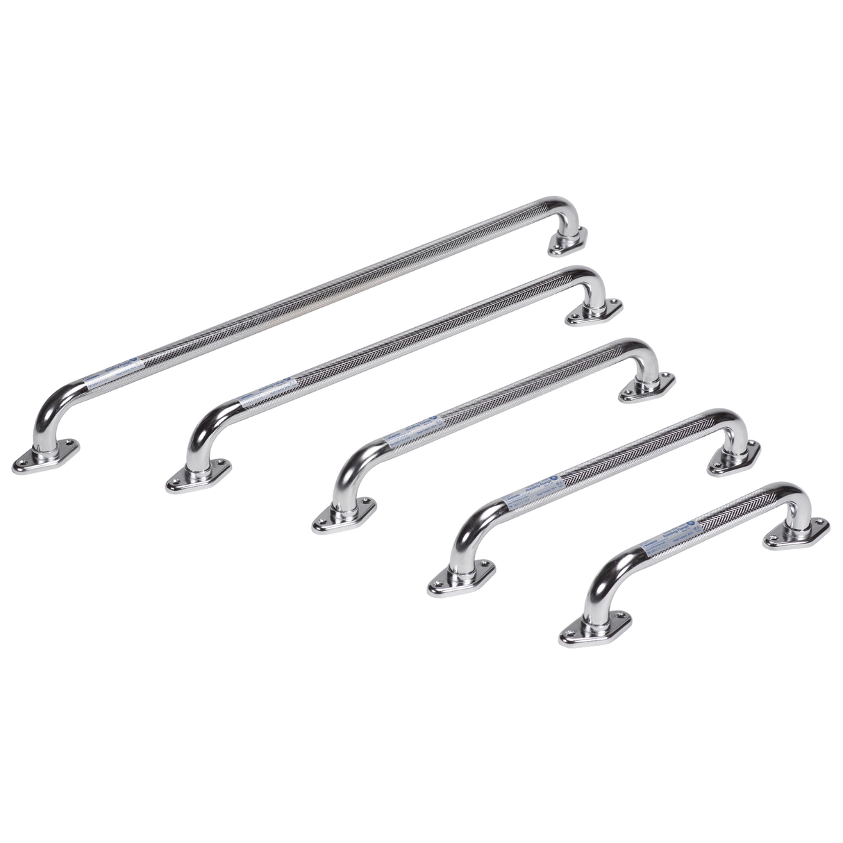 Knurled Rotating Flange Grab Bars