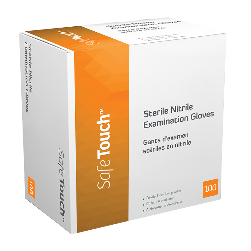 Sterile Nitrile Exam Gloves, Powder-Free