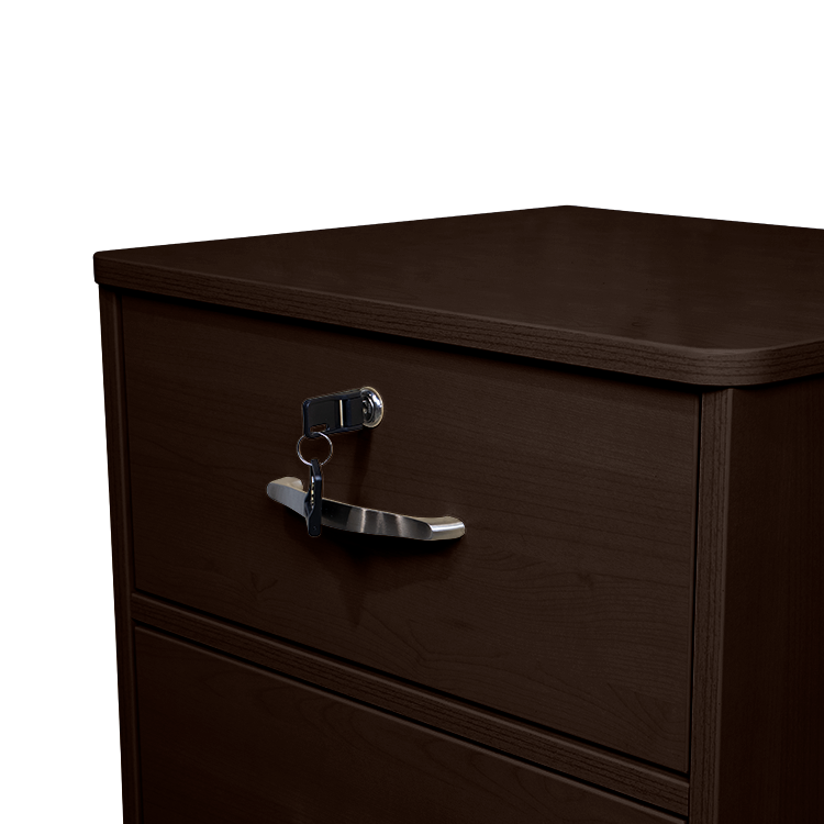 Furniture Three Drawer Nightstand