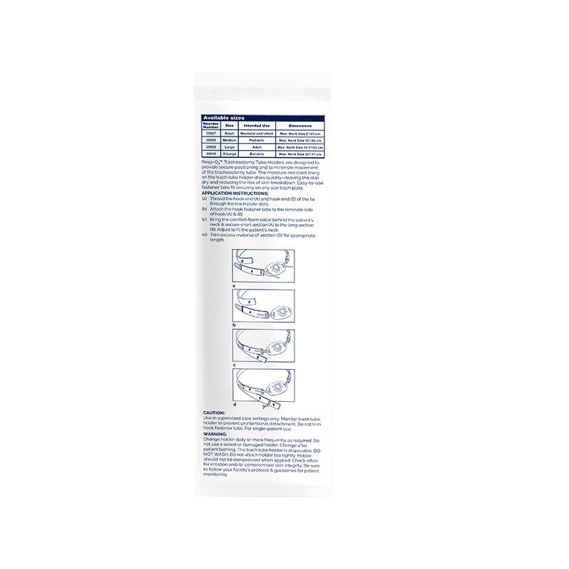 Comfort-Foam Trach Tube Holders