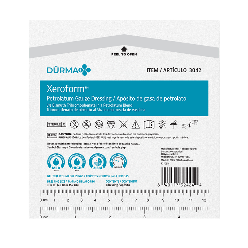 Xeroform™ Petrolatum Gauze Dressings