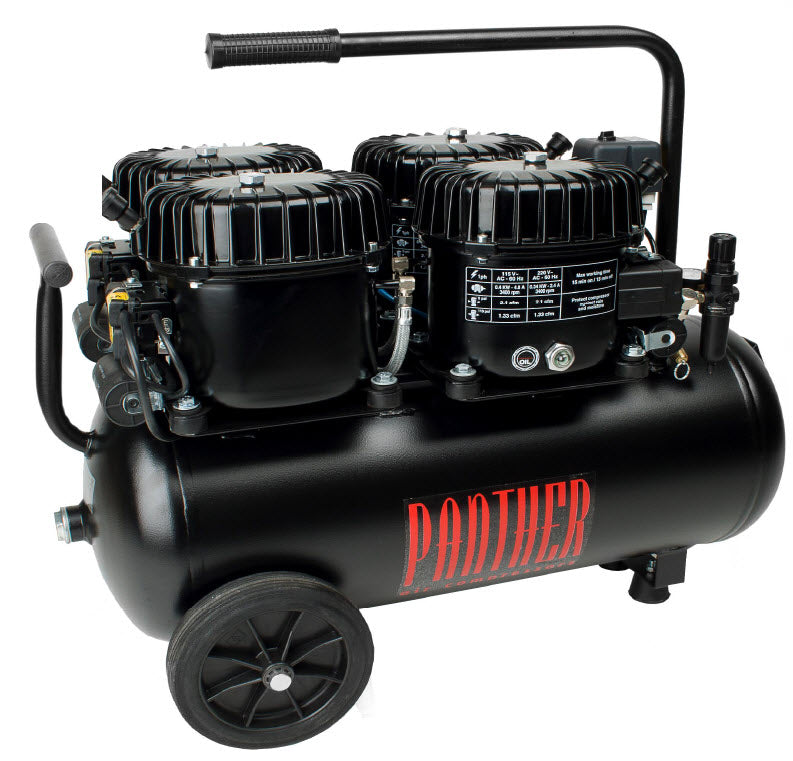 P200/50AL 220V Silent Air Compressor System with Air Treatment