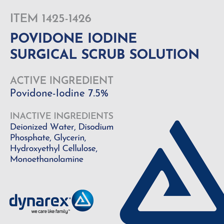 Povidone Iodine Scrub Solutions
