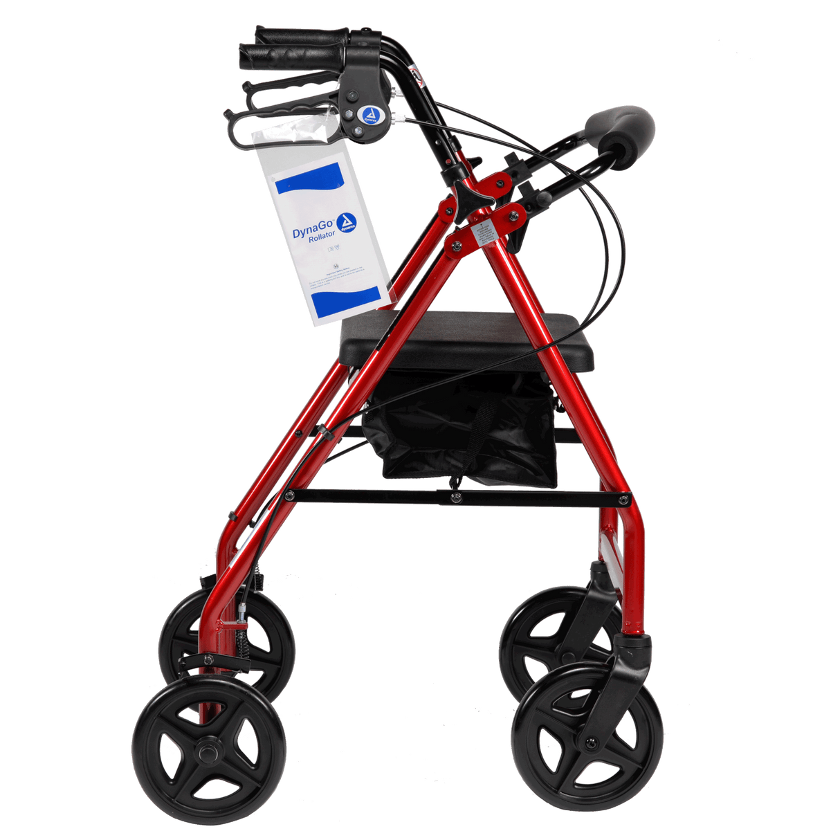 DynaGo™ Quad 8 - Aluminum Rollator with 7.5 inch Wheels