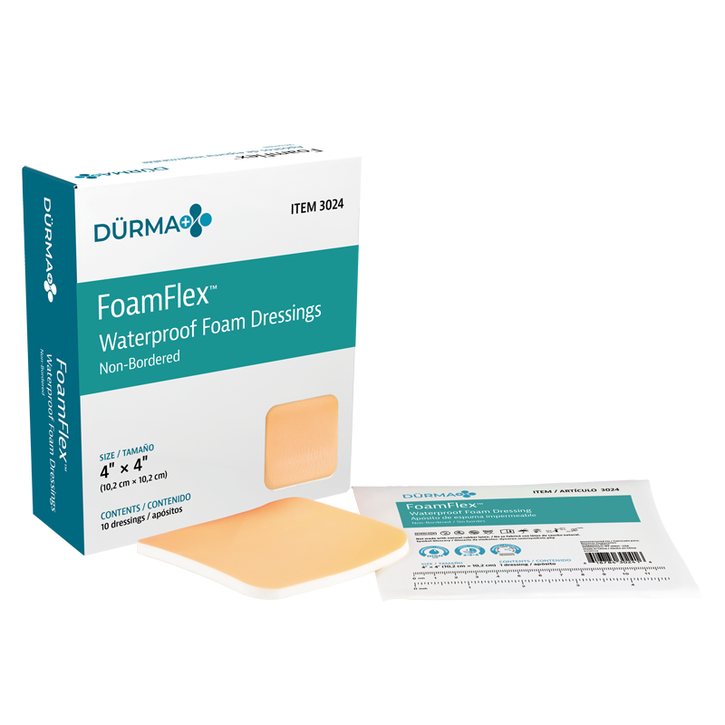 FoamFlex™ Non-Adhesive Waterproof Foam Dressings