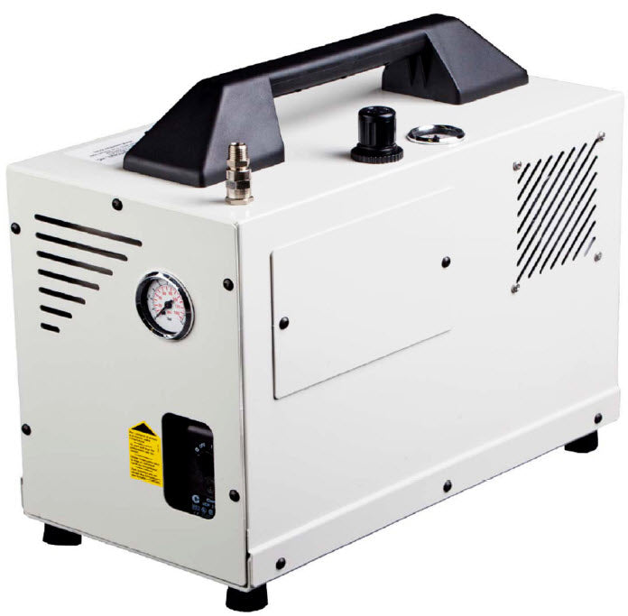 Quiet Oil-Less Air Compressor