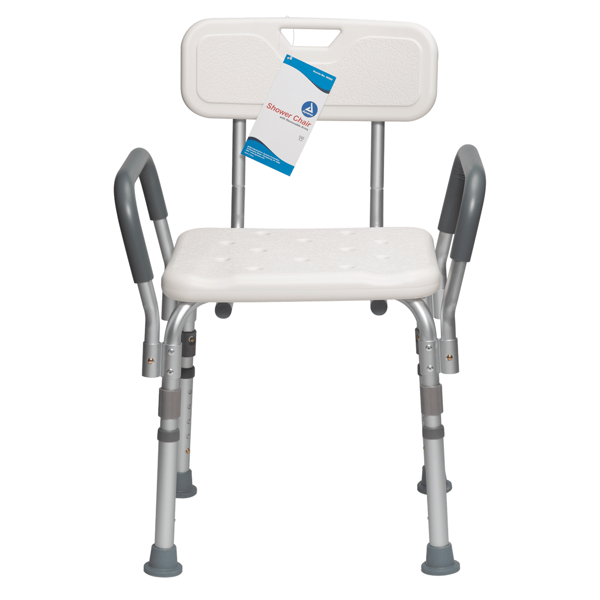 Shower Chair with Removable Back and Arms