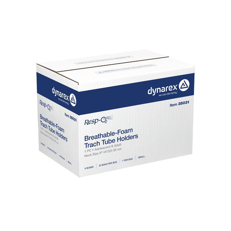 Breathable-Foam Trach Tube Holders