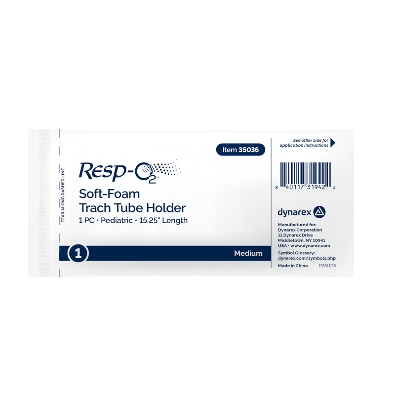 Soft-Foam Trach Tube Holders