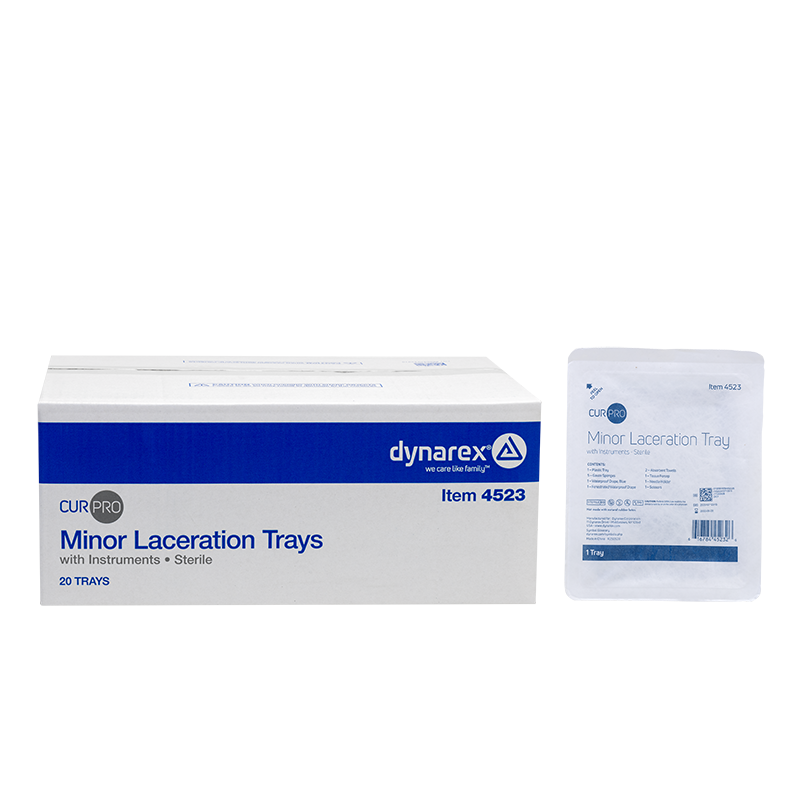 Minor Laceration Tray w/ Instruments