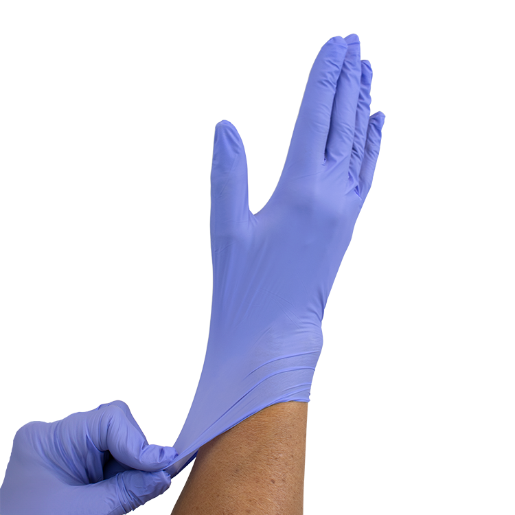 DynaPlus Nitrile Exam Gloves, Powder-Free