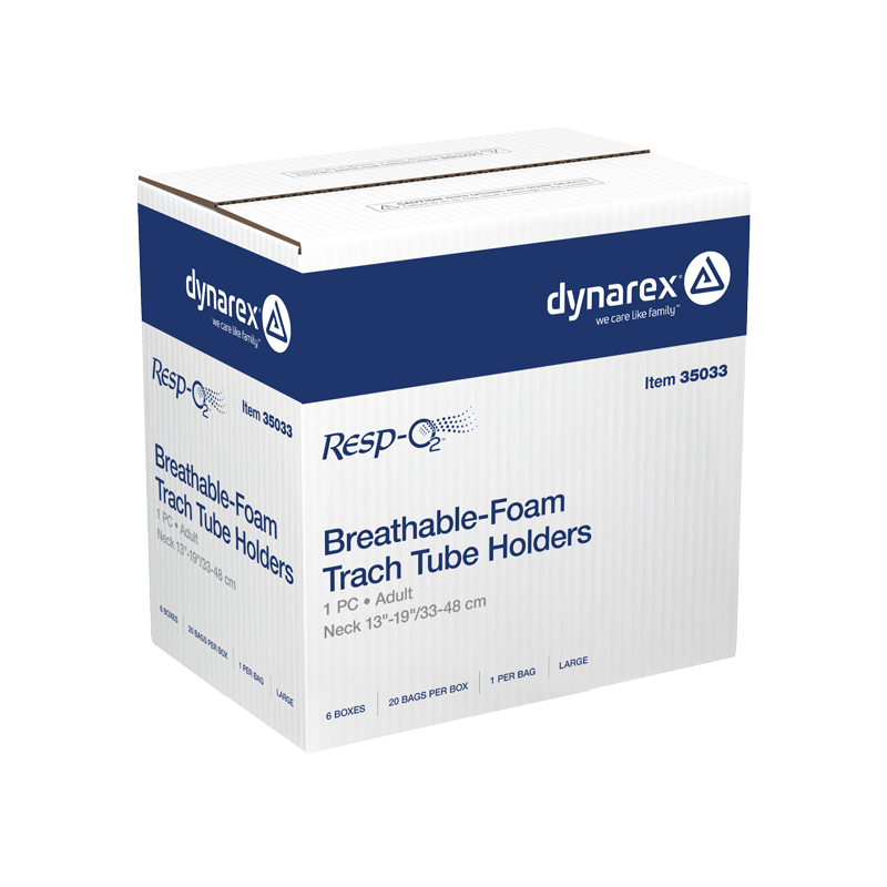 Breathable-Foam Trach Tube Holders