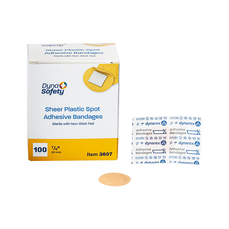 Sheer Plastic Adhesive Bandages — Sterile