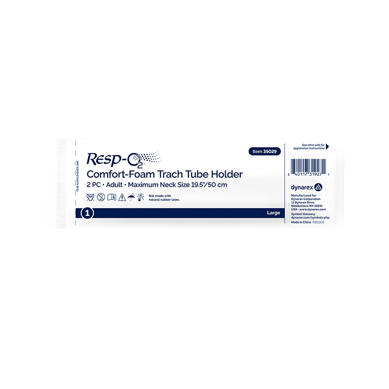 Comfort-Foam Trach Tube Holders