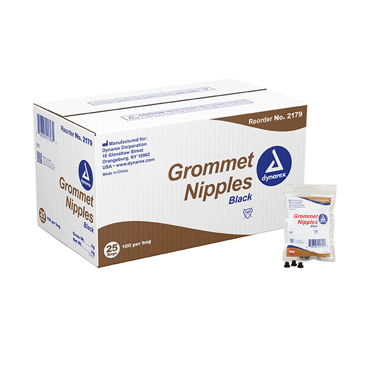 Grommet Nipples Black